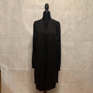 Verve Ami Black Long Sleeve Basic Cardigan